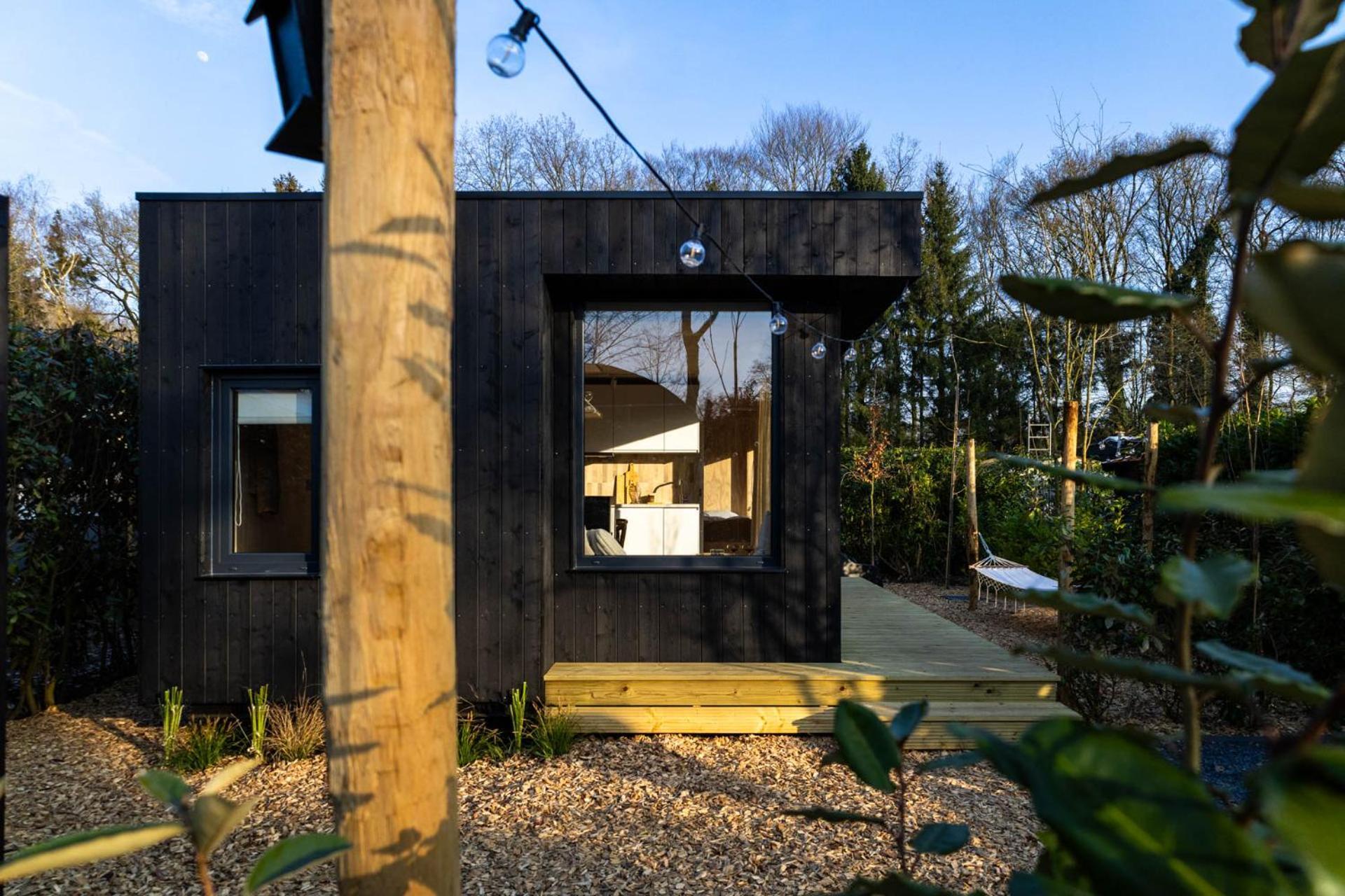 Knus Gezinsverblijf In Cosi Tiny House Op De Veluwe Epe Eksteriør billede
