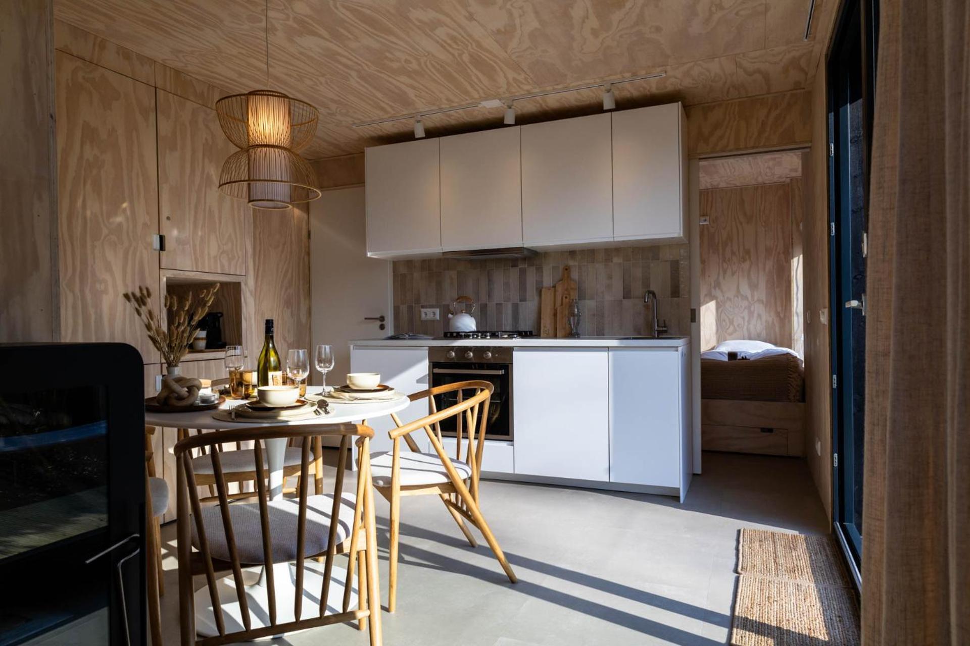 Knus Gezinsverblijf In Cosi Tiny House Op De Veluwe Epe Eksteriør billede